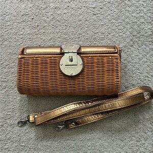 Carpisa Italian Made Wicker Handbag